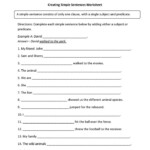 Grammatically Correct Sentences Worksheets