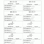 How To Do Division Worksheets