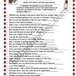 Identify The Mistakes In The Sentences ESL Worksheet By Kiaras