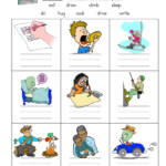 Identifying Action Words Worksheet Have Fun Teaching