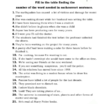 Identifying Sentence Errors Grammar Worksheets Pdf Example Worksheet