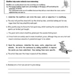 Improving Sentences Worksheet