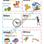 Interrogative Pronoun ESL Worksheet By Louayk