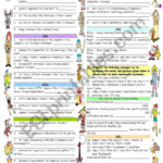 JUMBLED SENTENCES WITH ANSWER KEY ESL Worksheet By Vikral