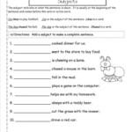 Kinds Of Sentences Worksheets 4Th Grade