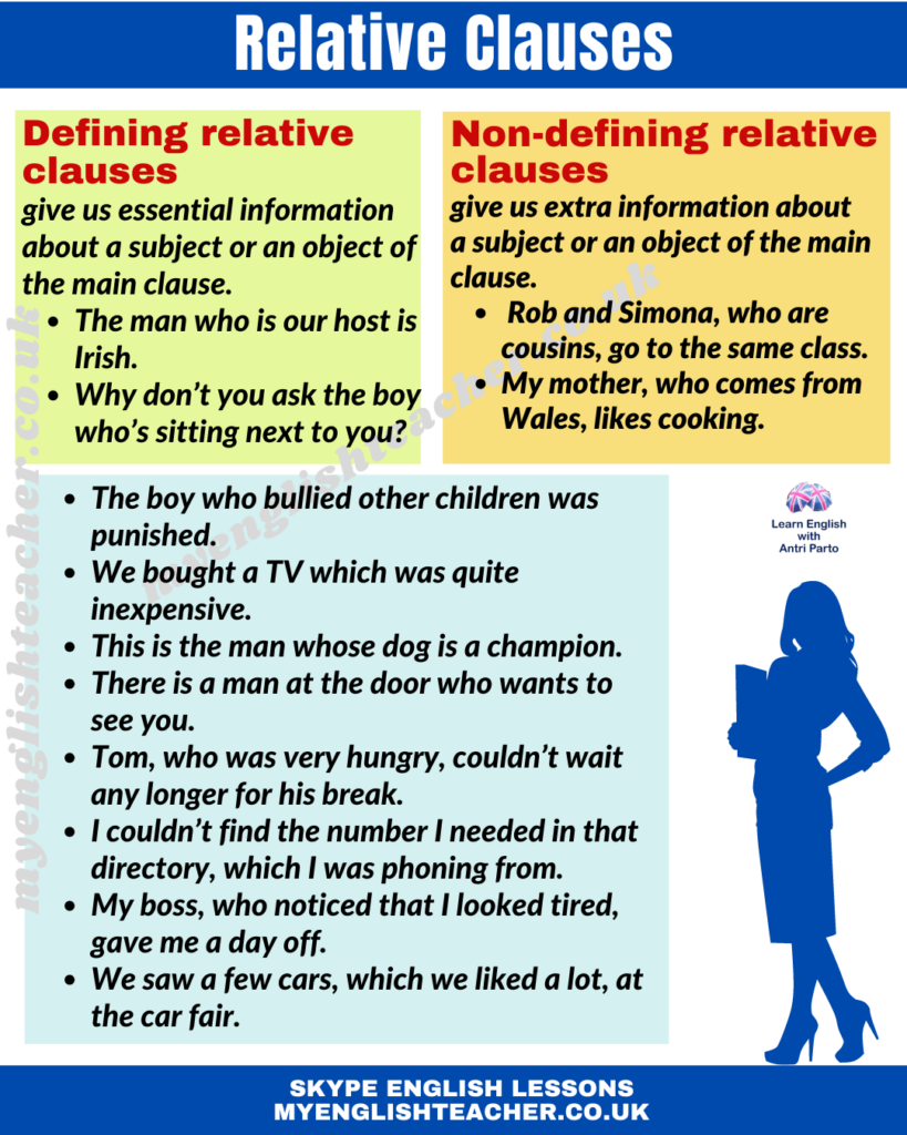  lbumes 101 Foto Defining And Non Defining Relative Clauses Exercises 
