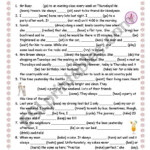 Mixed Tense Sentences ESL Worksheet By Amanda W