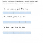 Mixed Up Sentences Worksheets 99Worksheets