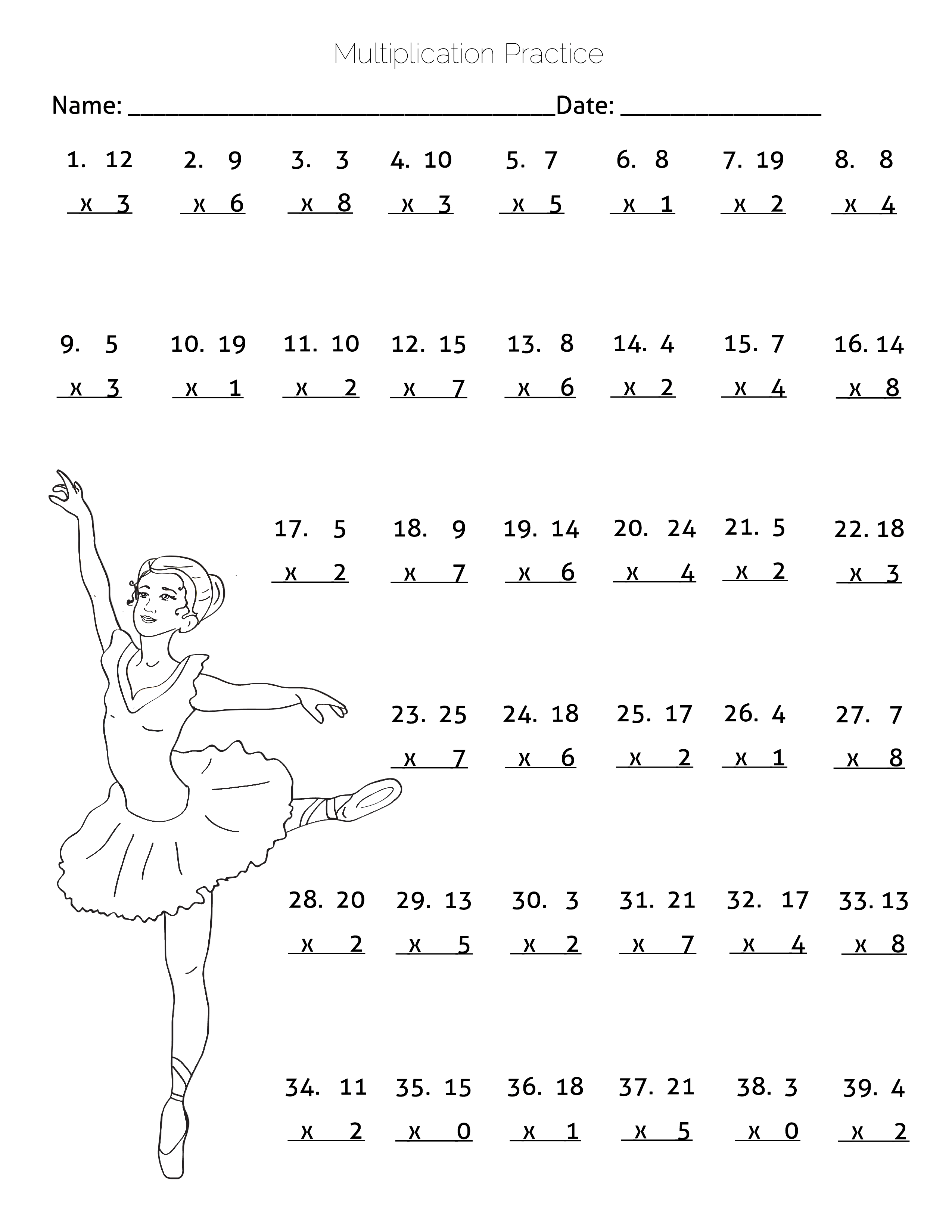 Multiplication Sentence 3Rd Grade