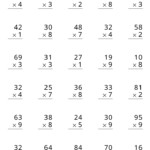 Multiplication Worksheets Grade 3 With Answer Key