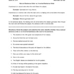 Natural And Inverted Sentences Worksheet Free Download Gambr co