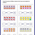 Number Sentence Worksheets