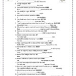 Paraphrase Worksheets