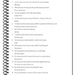 Paraphrasing Worksheets Pdf