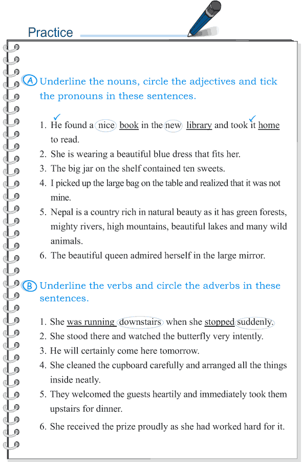 Parts Of A Sentence Worksheet Grade 5 Worksheet