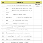 Past Perfect Continuous Tense Worksheet With Answers EnglishGrammarSoft