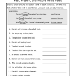 Past Present Future Tense Worksheet