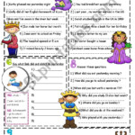 Past Simple Part 2 Negative And Interrogative ESL Worksheet By