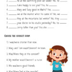 Past Simple To Be Interrogative Form Interactive Worksheet