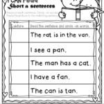 Phonics Short A Worksheet