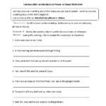 Phrases And Clauses Worksheet With Answers