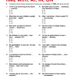 Phrases Practice Worksheet