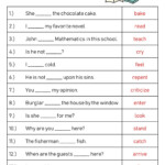 Present Continuous Tense Exercises English Grammar For Kids Grammar