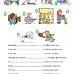 Present Continuous Tense Worksheet