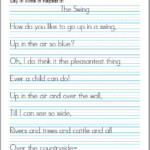 Print Writing Practice Sheets