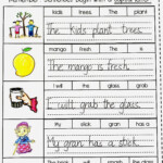 Printable Writing Consonant Blends Worksheets For Preschool And