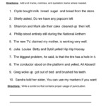 Punctuation Review Worksheet Have Fun Teaching