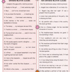 RELATIVE CLAUSES English ESL Worksheets Pdf Doc