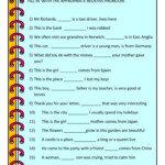 RELATIVE PRONOUNS English ESL Worksheets Pdf Doc