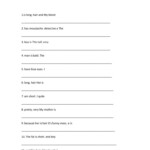 Reorder Sentences English ESL Worksheets Pdf Doc