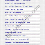 Reordering Sentences ESL Worksheet By Mo3tamad Cvc Words