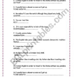 Rephrasing Sentences FCE ESL Worksheet By Vincentvan