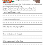 Resource Second Grade Capitalization Worksheet