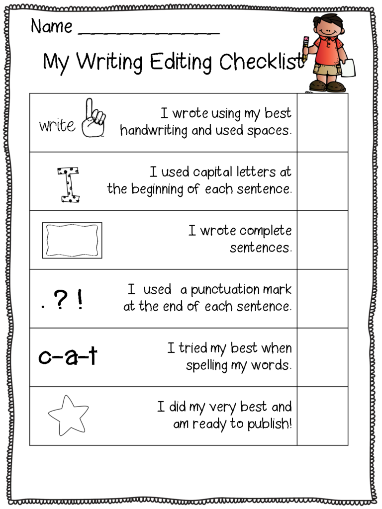 Revising Sentences Worksheet