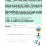 Run On Sentence Printable Worksheets For Grade 2 Kidpid