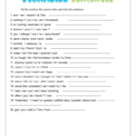 Scrambled Sentences General Grammar English ESL Worksheets Pdf Doc