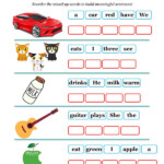 Scrambled Sentences Worksheet 1 Academy Simple