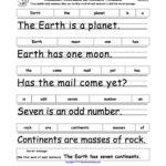 Scrambled Sentences Worksheets Grade 1 Sentenceworksheets