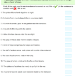 Select Correct And Incorrect In A Sentence Worksheet Turtle Diary