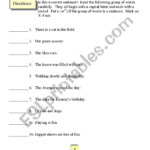 Sentence And Phrases ESL Worksheet By Gjceniz