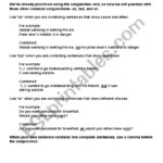 Sentence Combining With So But Or ESL Worksheet By Katierichardson