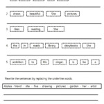 Sentence Correction Worksheet