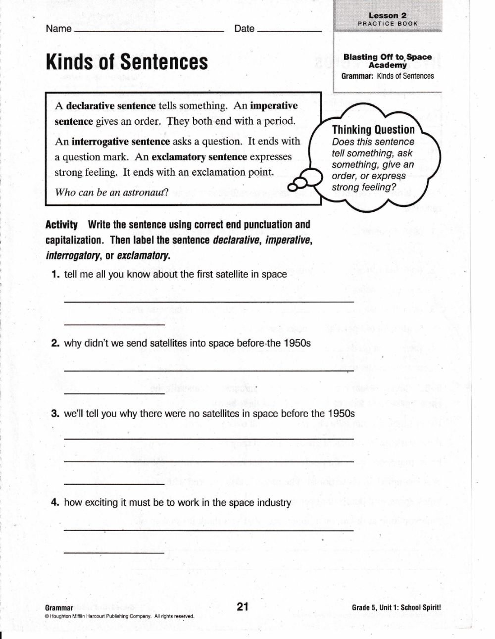 Sentence Fluency Worksheets Pdf Sentenceworksheets