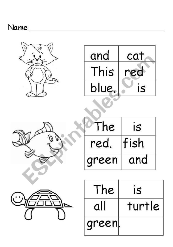 Sentence Jigsaw ESL Worksheet By Haticeyurt