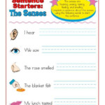 Sentence Starters Worksheets 99Worksheets