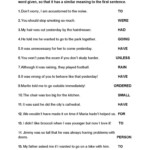 Sentence Transformation B2 English ESL Worksheets Pdf Doc